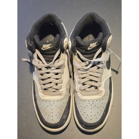 Nike Court Vision Mid Black/White Men’s Size 10 Sneakers – Worn, Good Condition - Picture 5 of 7